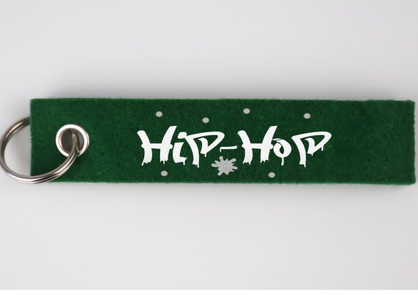 Schlüsselanhänger Schlüsselband Filz - Hiphop - Tanzen  verschiedene Farben