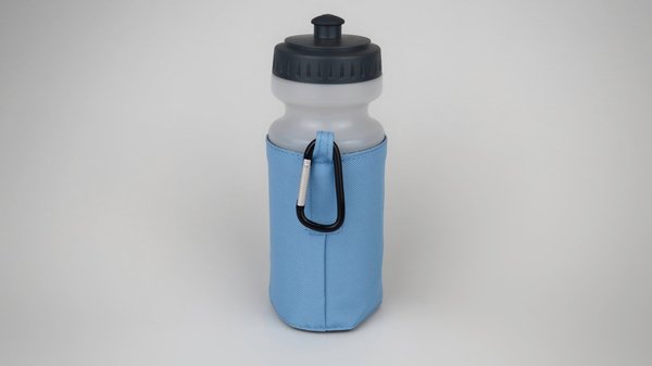 Trinkflasche mit Flaschenhalter -Love Gymnastik - Turnen Glitzer verschiedene Farben