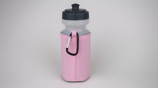 Trinkflasche mit Flaschenhalter -Meerjungfrau - Glitzer verschiedene Farben